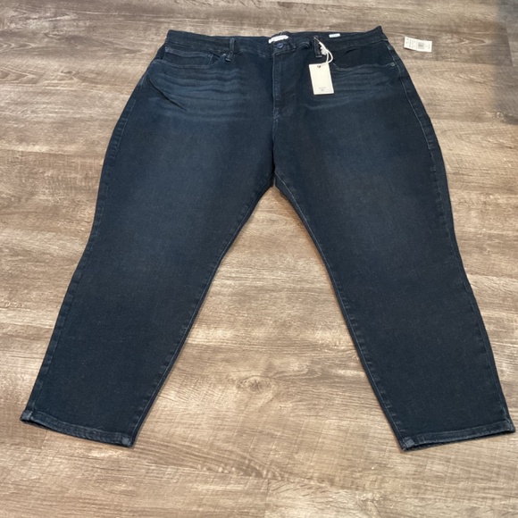 GOOD AMERICAN women’s Good Petite Skinny caulk Denim Always Fit plus size - Picture 4 of 10